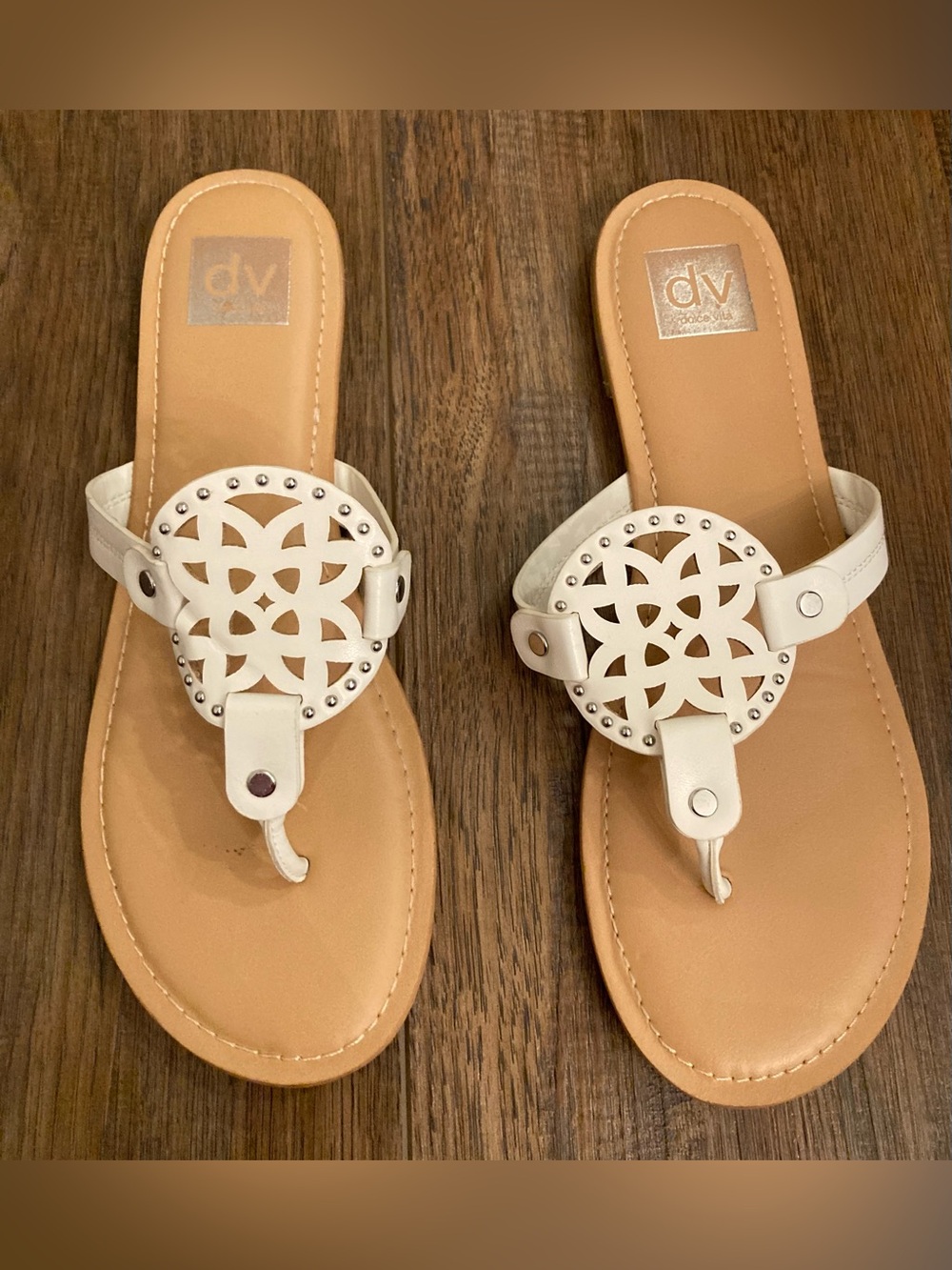 DV by Dolce Vita Gotie Medallion Thong Sandals